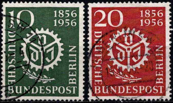 Vokietija, Vakarų Berlynas, pilna serija, MiNr 138-139 Used (O)