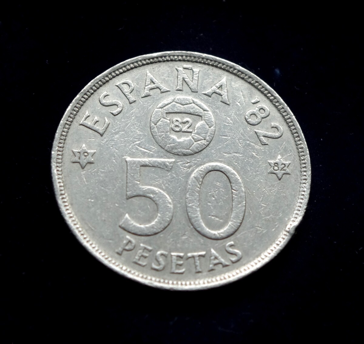 moneta, 50 pesetų, Ispanija