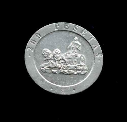 moneta, 200 pesetų, Ispanija