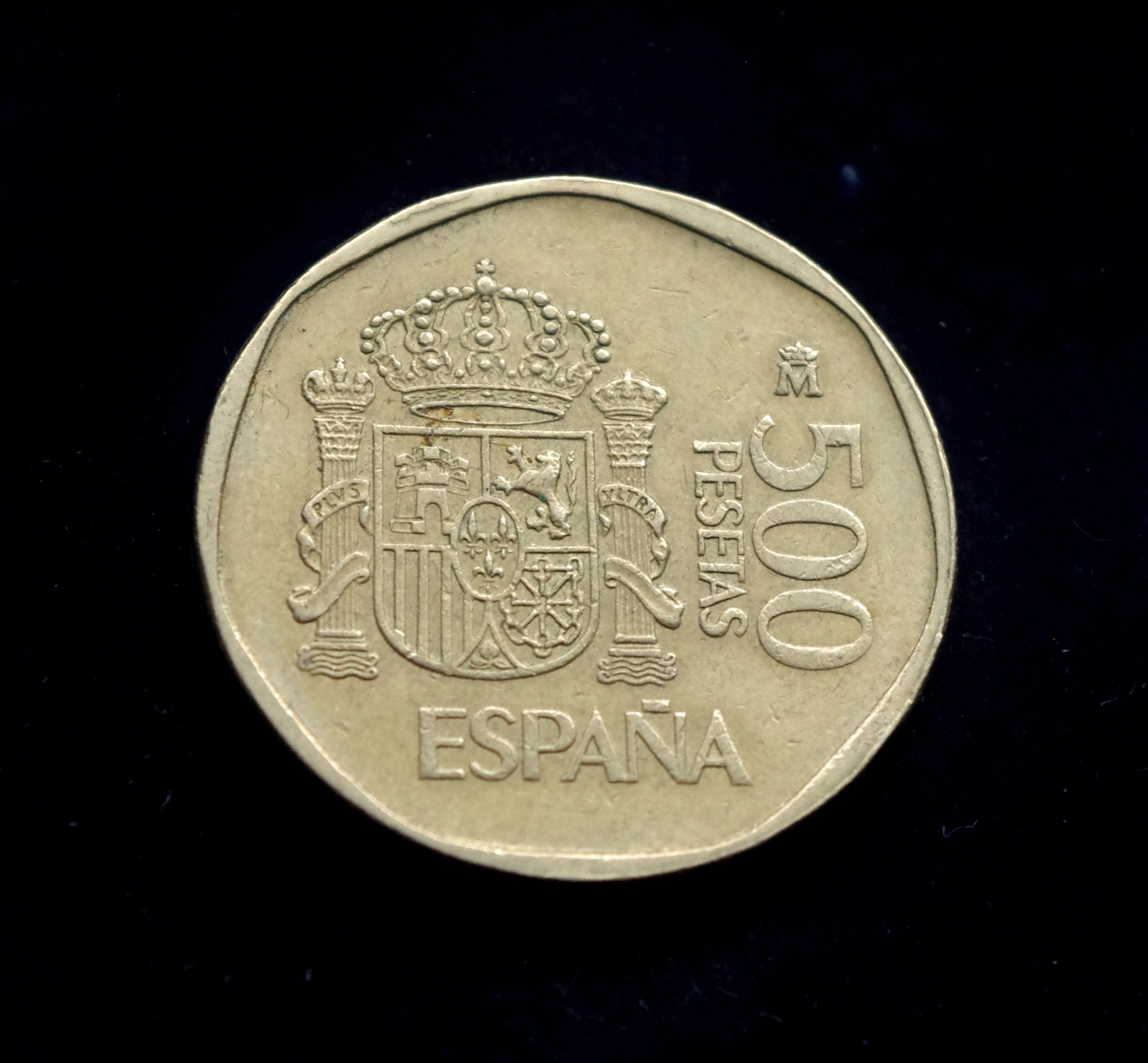 moneta, 500 pesetų, Ispanija