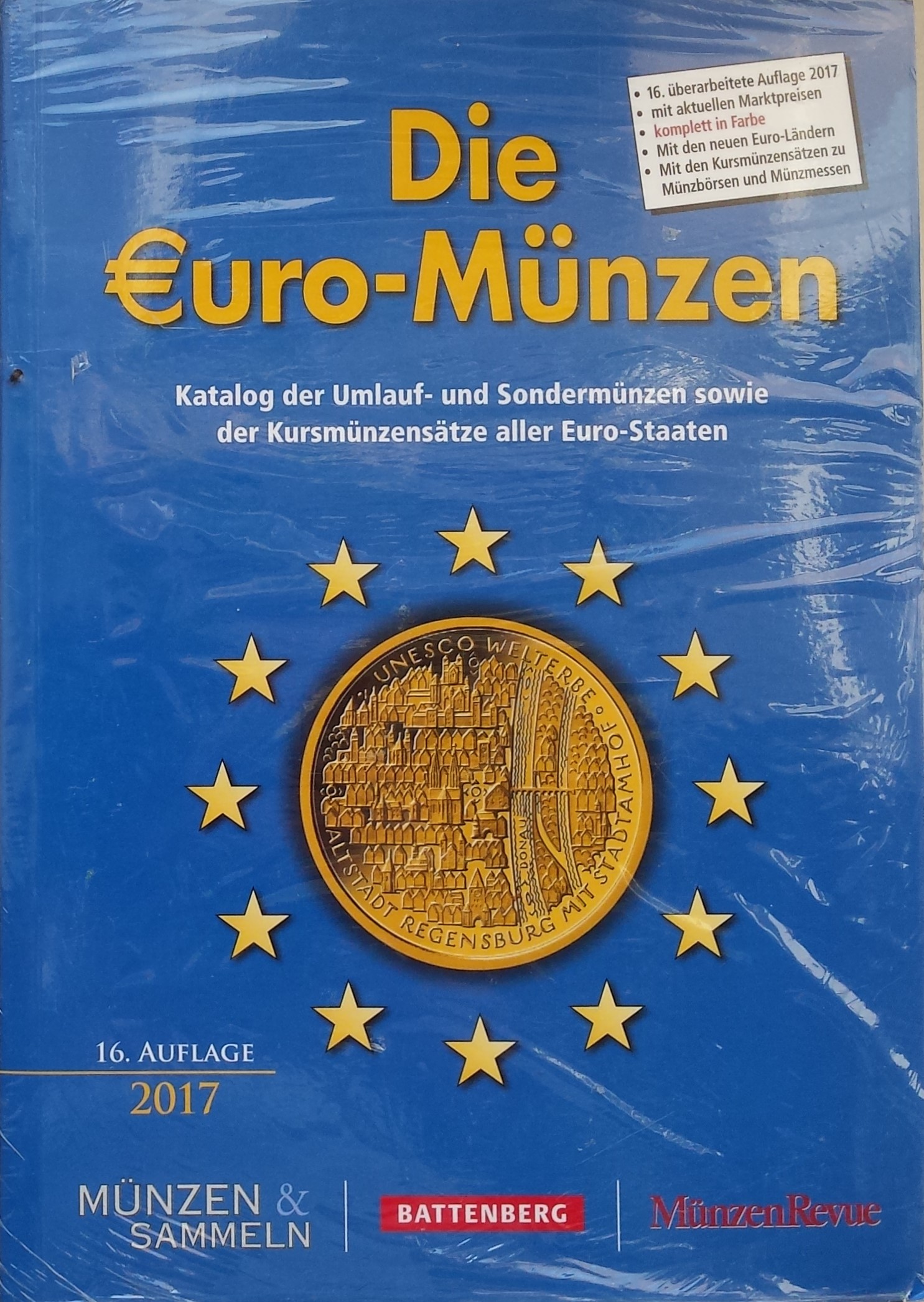 Battenberg EURO monetų 2017 metų katalogas (16 leidimas)