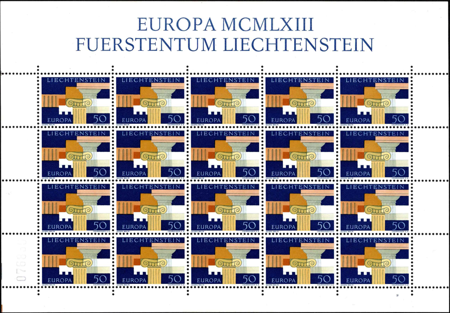 Lichtenšteinas, MiNr 431 MNH**