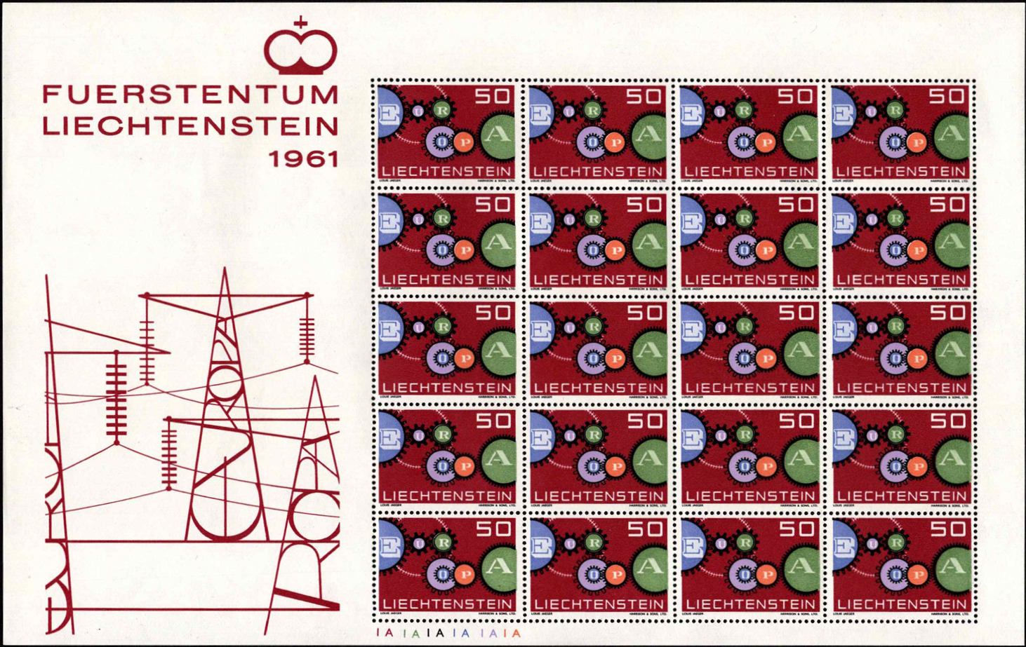 Lichtenšteinas, MiNr 414 MNH**