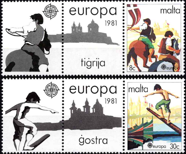 Malta, pilna serija, MiNr 628-629 MNH**