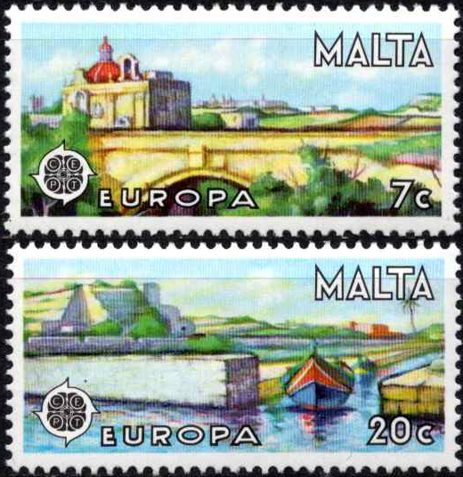 Malta, pilna serija, MiNr 532-533 MNH**