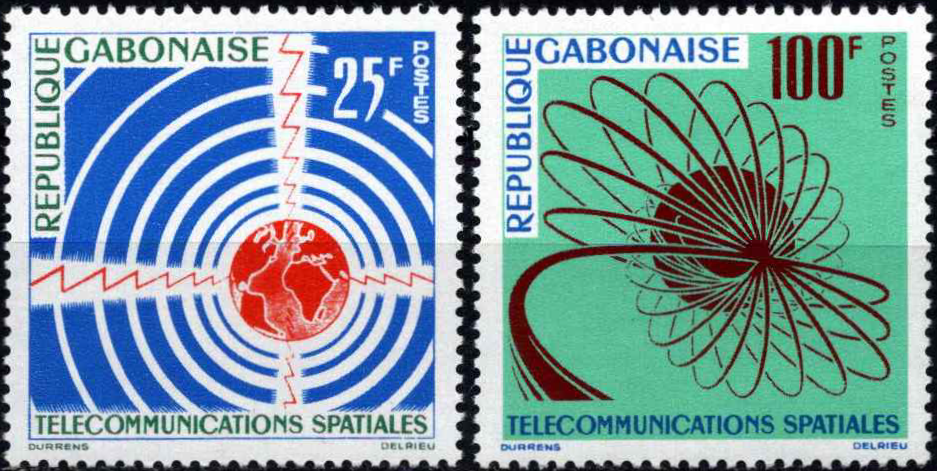 Gabonas, pilna serija, MiNr 185-186 MNH**