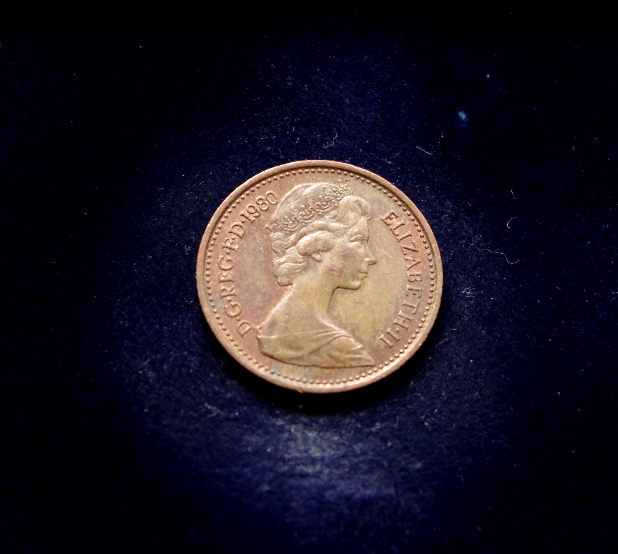 moneta, 1/2 penso, Jungtinė Karalystė