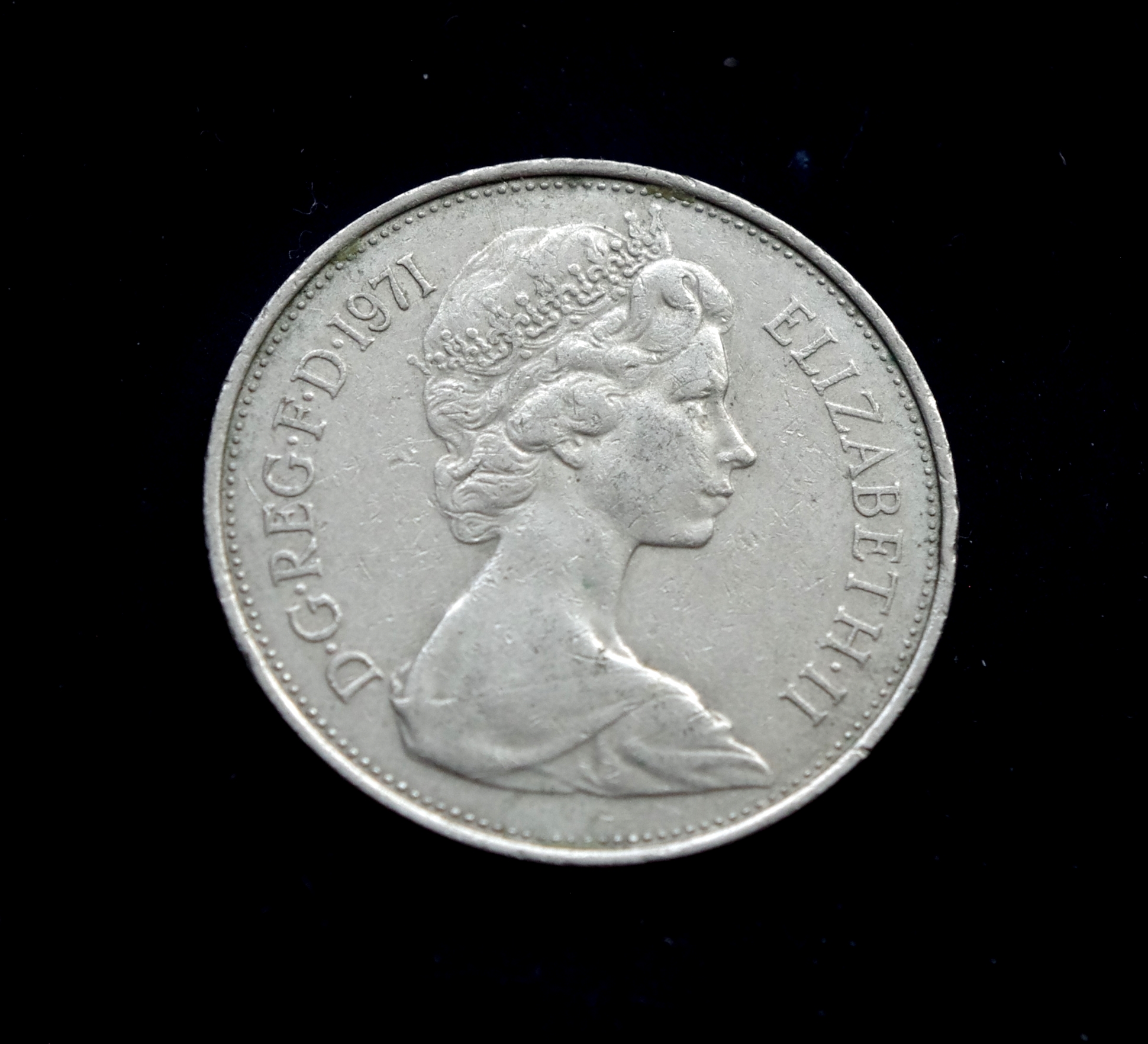 moneta, 10 naujųjų pensų, Jungtinė Karalystė