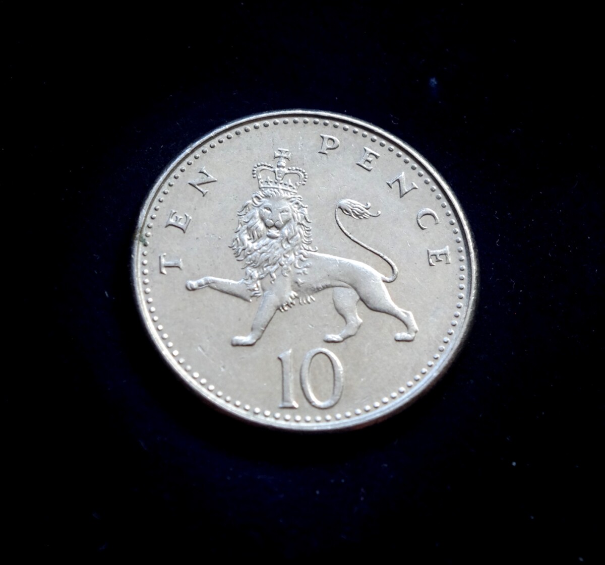 moneta, 10 pensų, Jungtinė Karalystė