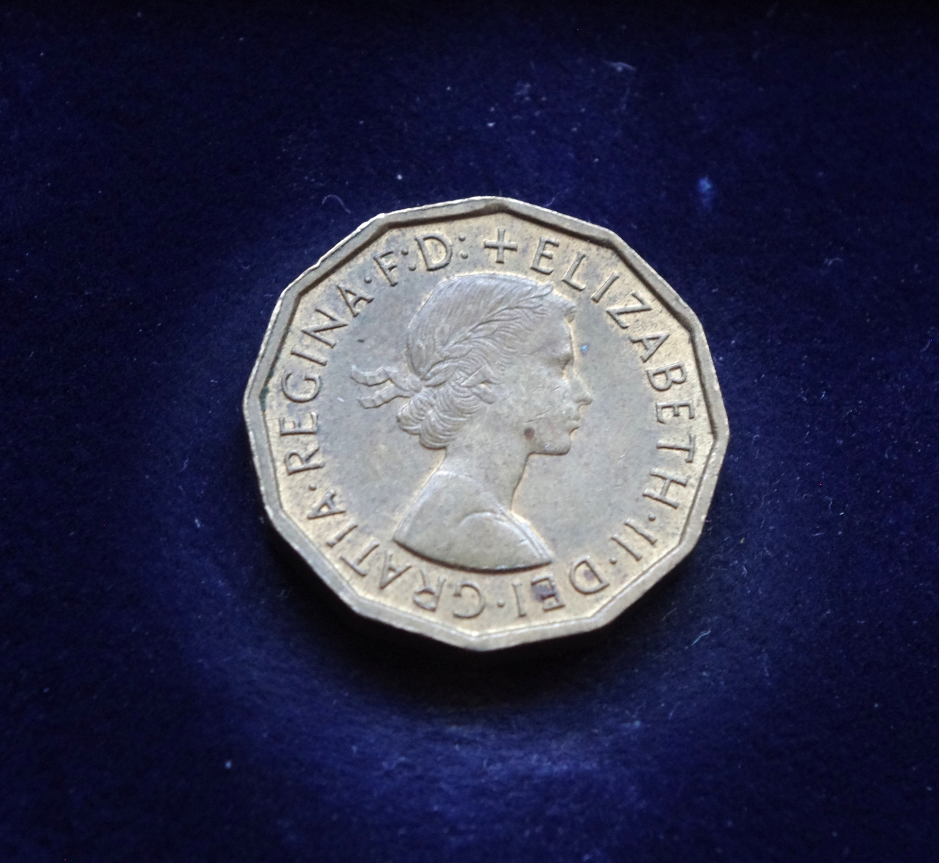 moneta, 3 pensai, Jungtinė Karalystė