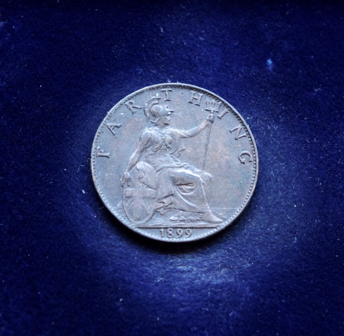 moneta, 1 fartingas, Jungtinė Karalystė