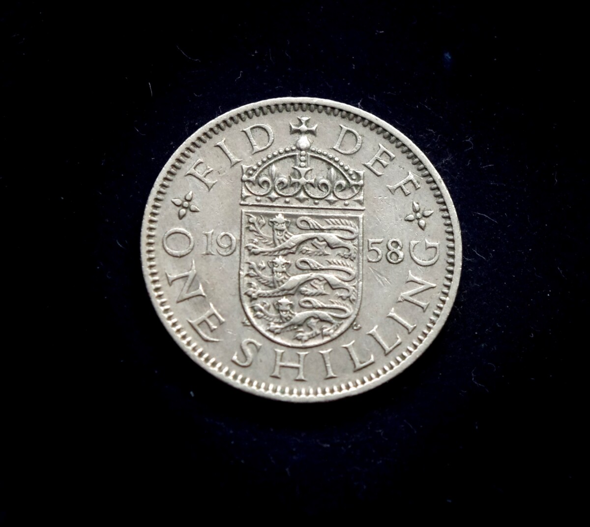 moneta, 1 šilingas, Jungtinė Karalystė