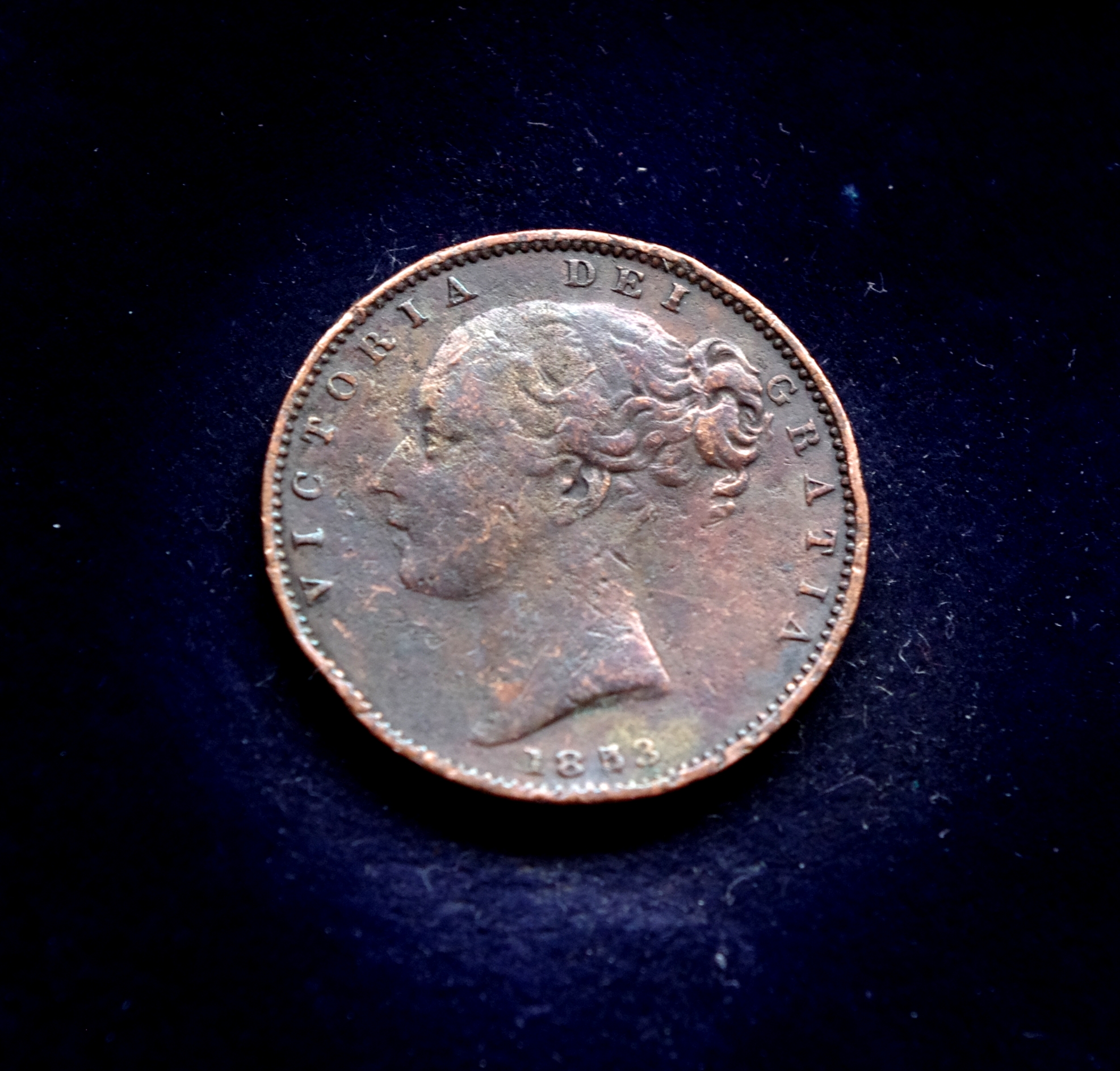 moneta, 1 fartingas, Jungtinė Karalystė