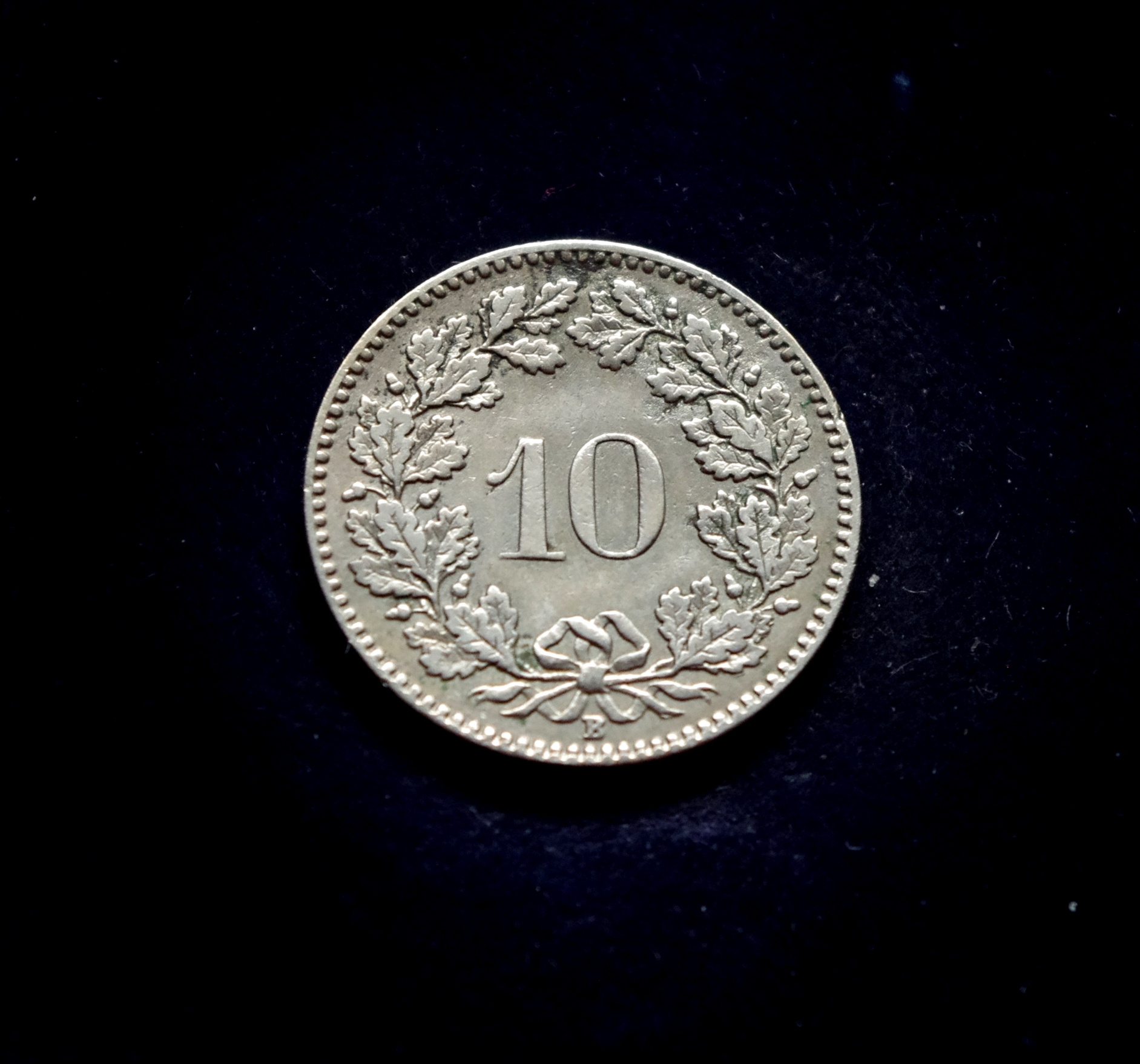 moneta, 10 rapenų, Šveicarija