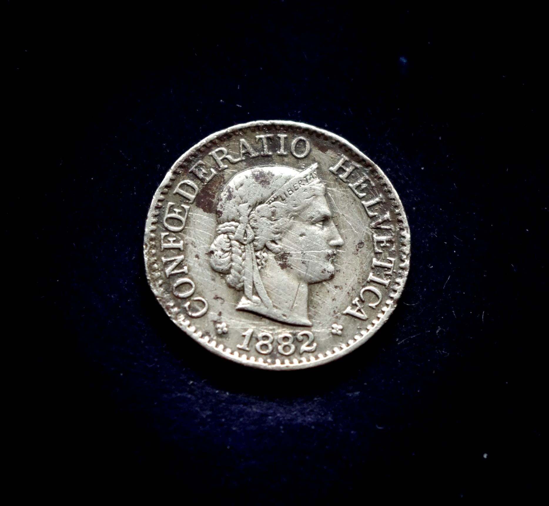 moneta, 10 rapenų, Šveicarija