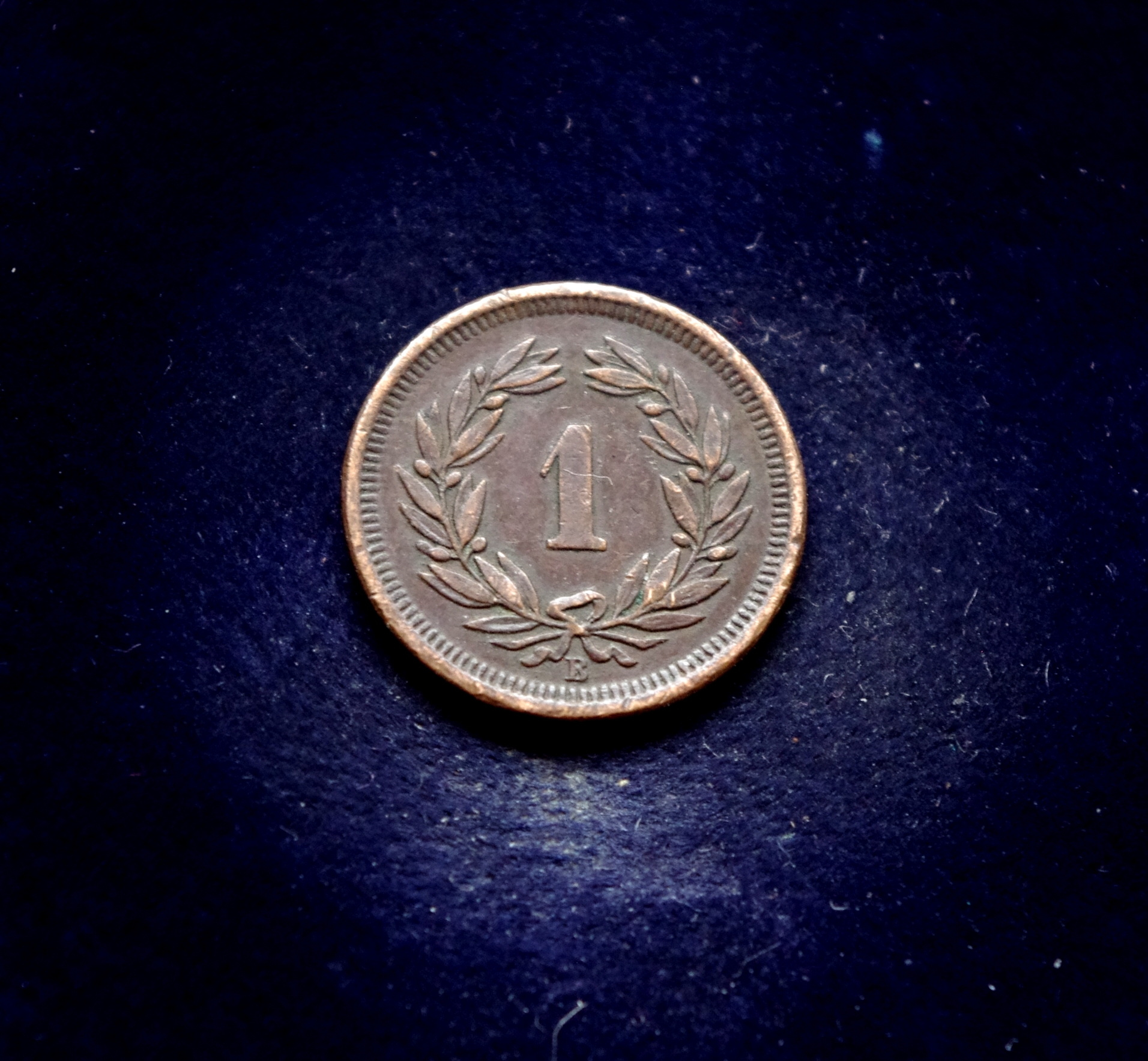 moneta, 1 rapenas, Šveicarija