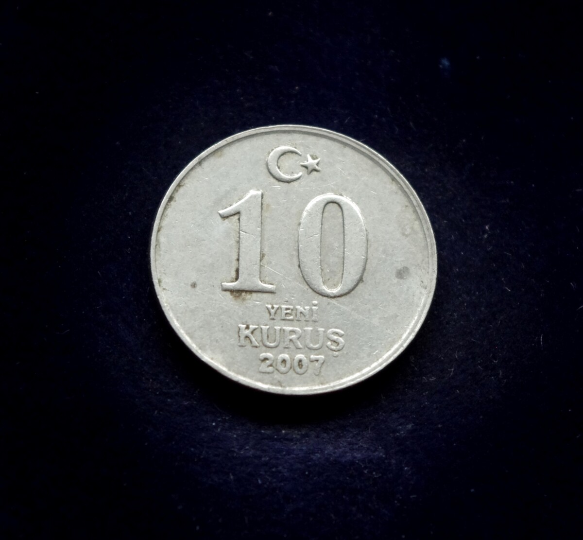 moneta, 10 kurušų, Turkija