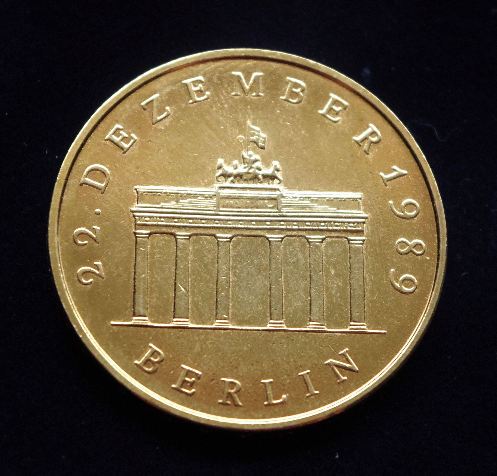 moneta, 20 markių, VDR