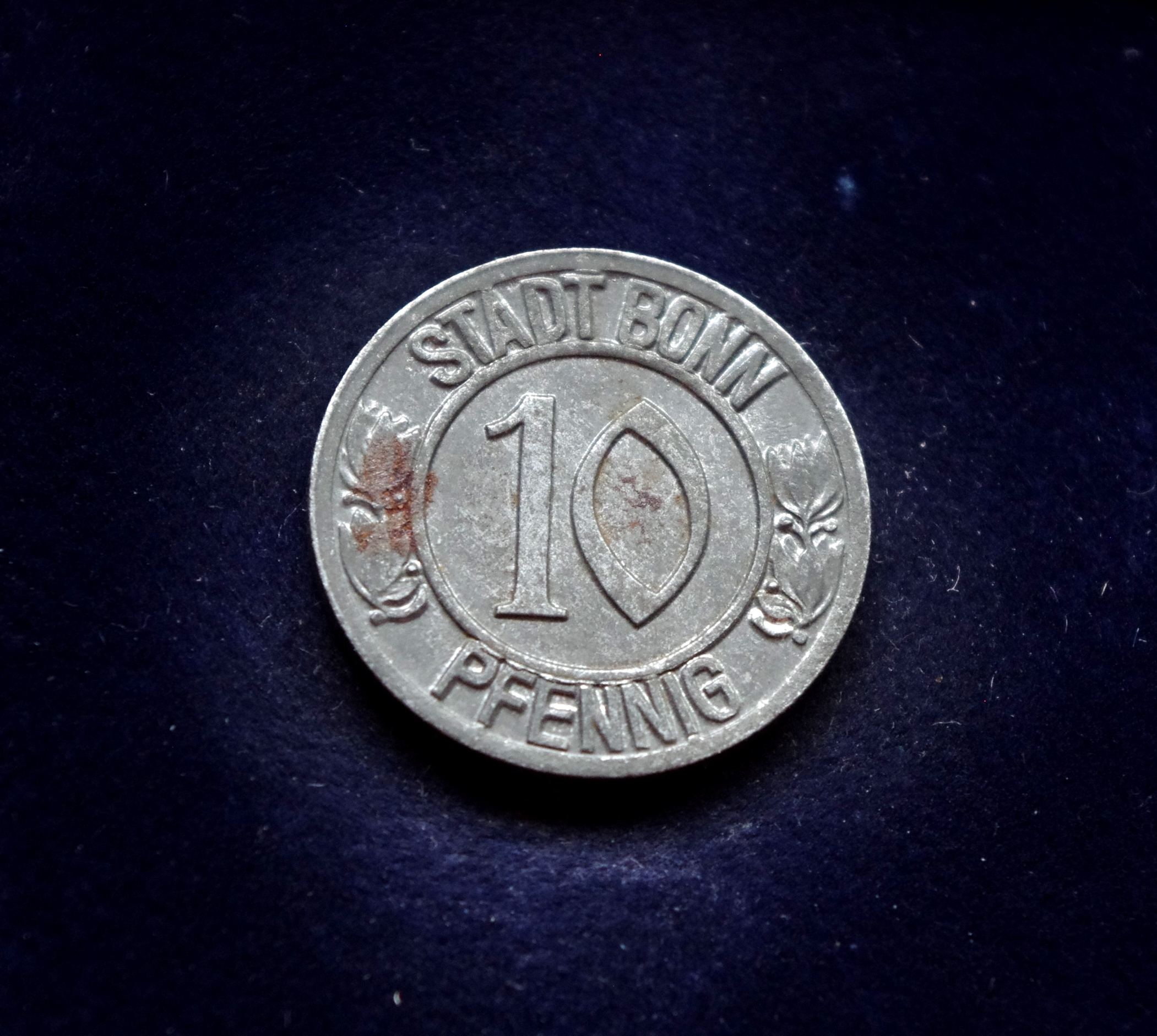 moneta, notgeldas, 50 pfenigų, Bonn