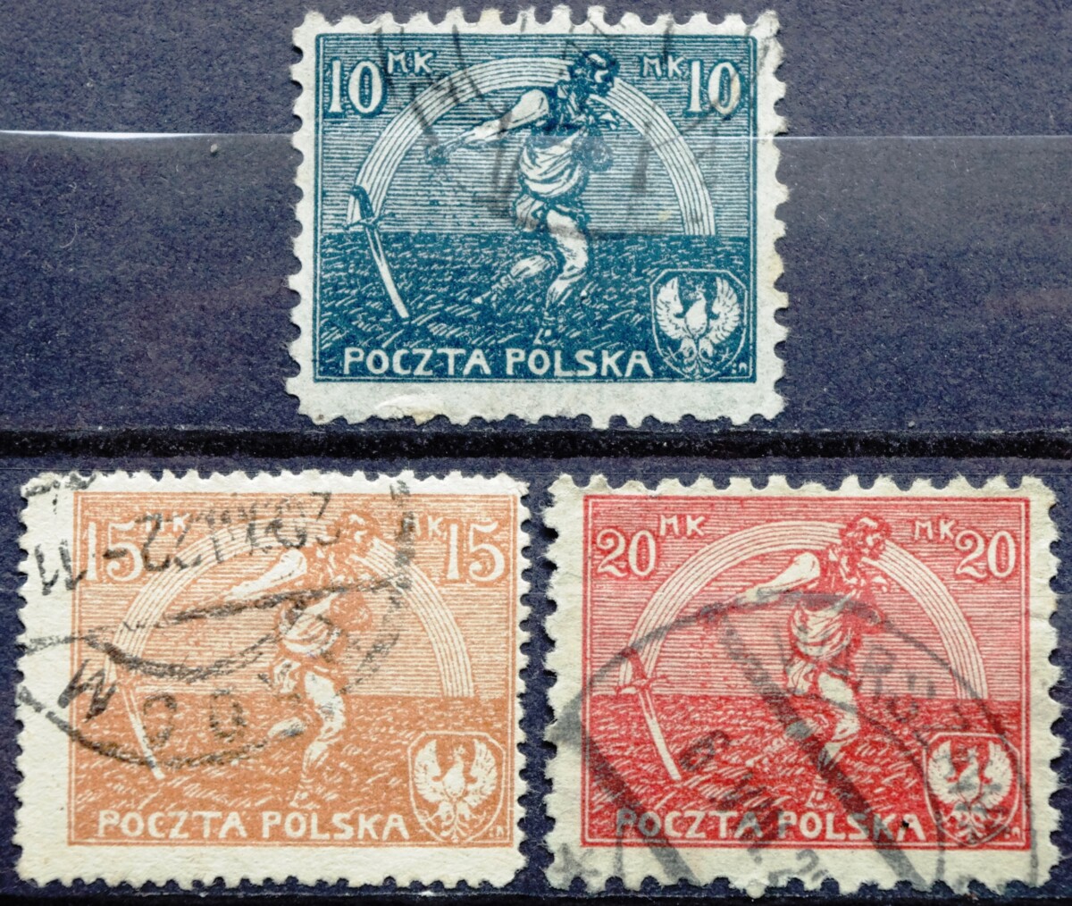 pašto ženklai, Lenkija, sėjėjas