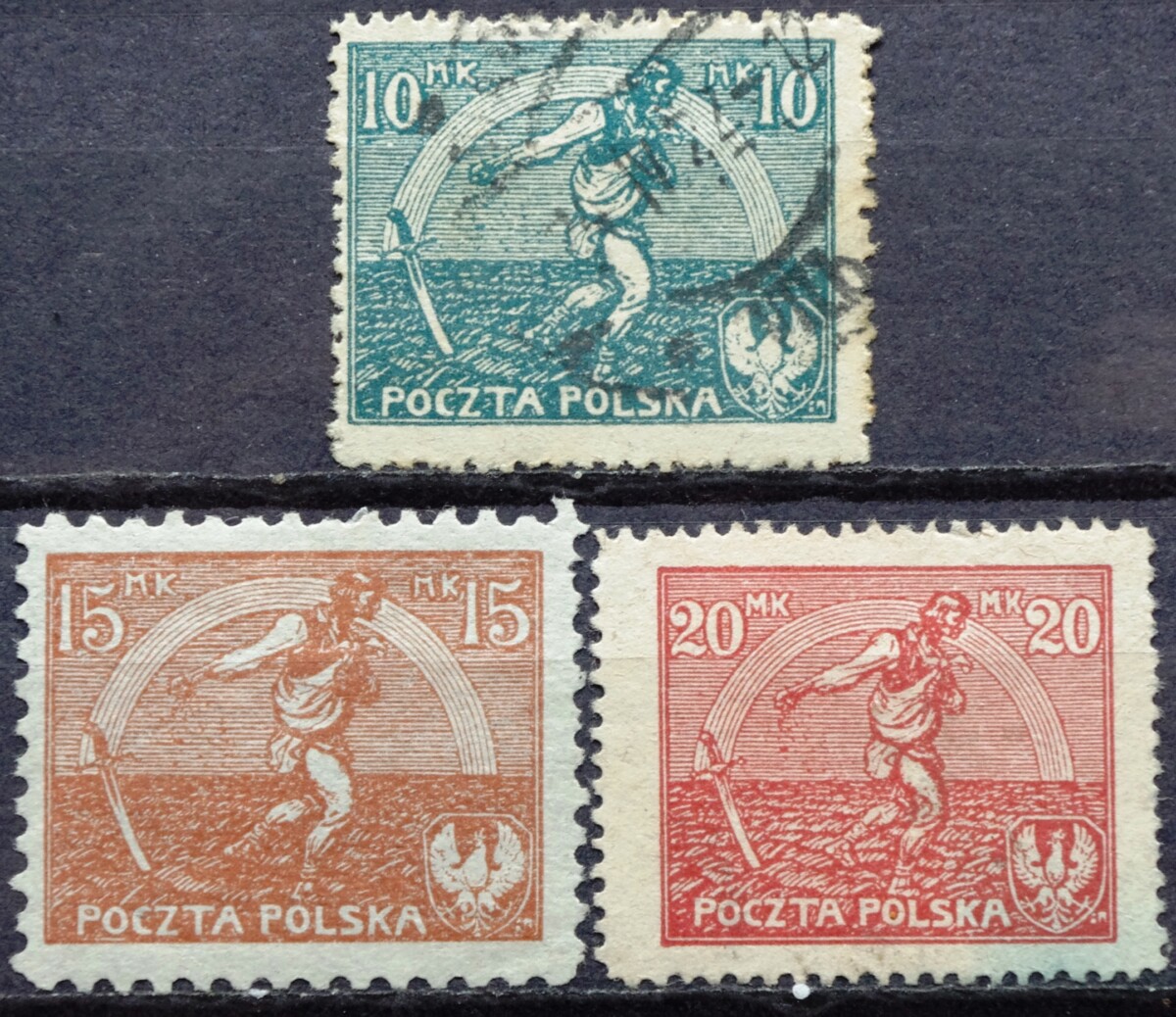 pašto ženklai, Lenkija, sėjėjas