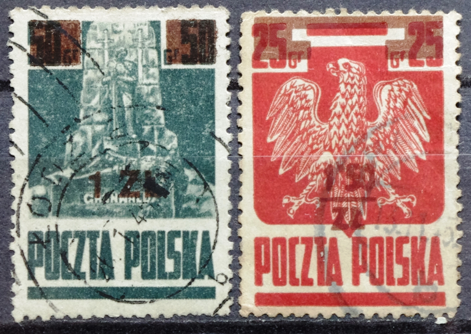 pašto ženklas, Lenkija,