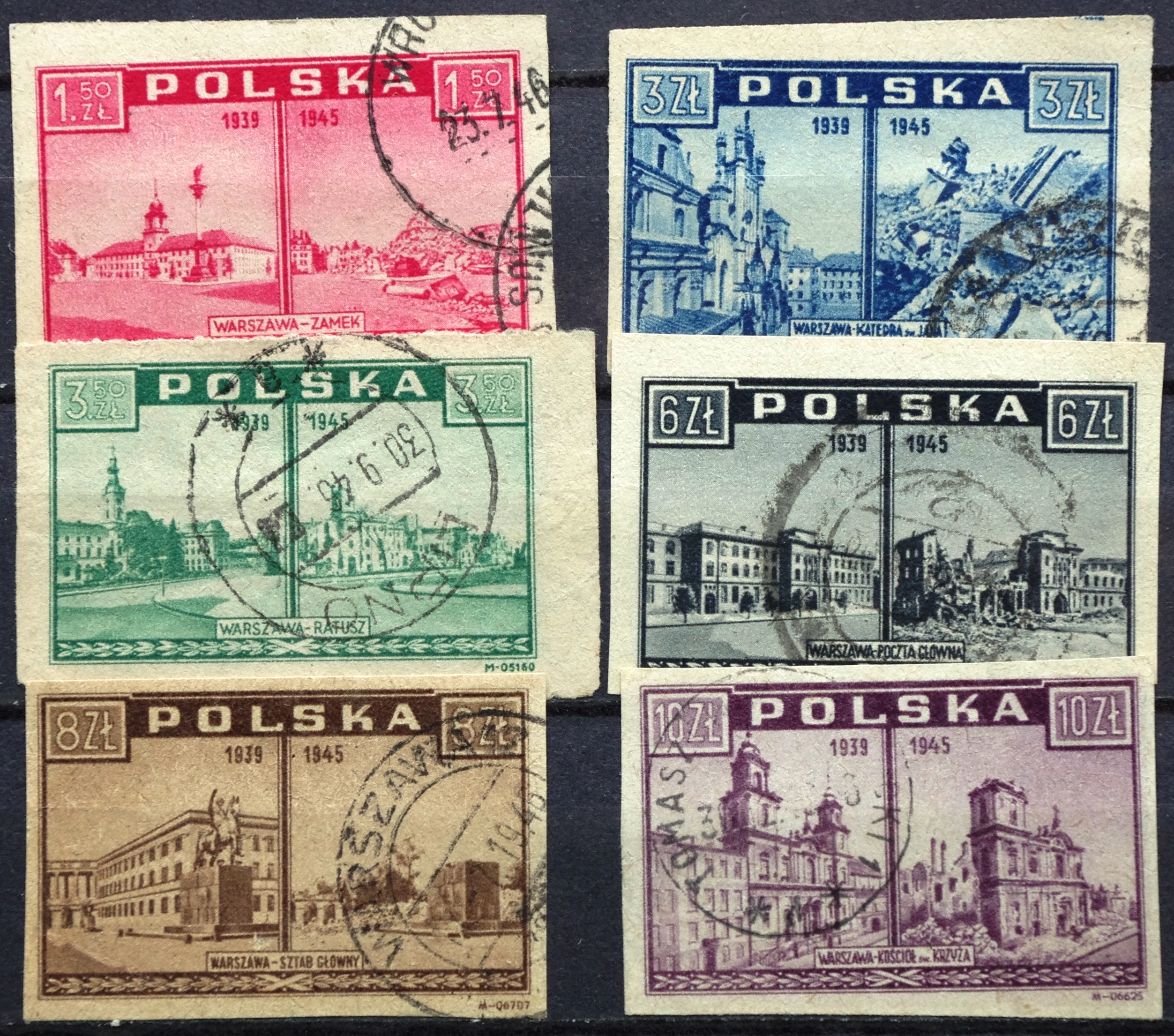 pašto ženklas, Lenkija, Varšuva