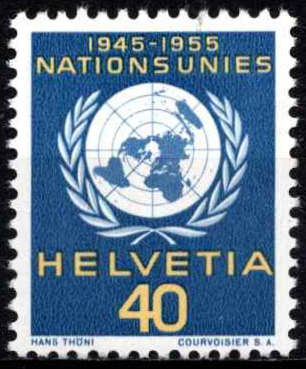 Šveicarija – Jungtinių Tautų Europos biuras (ONU/UNO), MiNr 21 MNH**