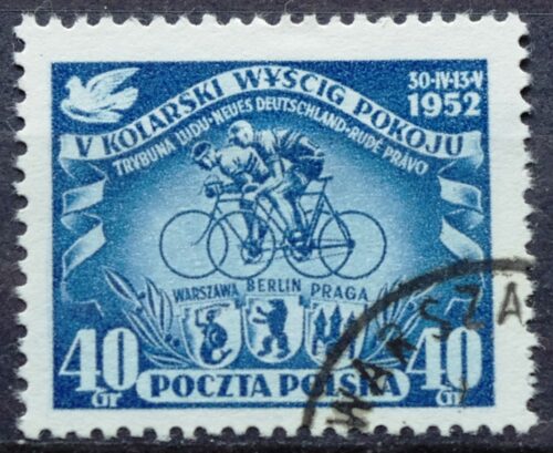 pašto ženklas, Lenkija, dviračių lenktynės