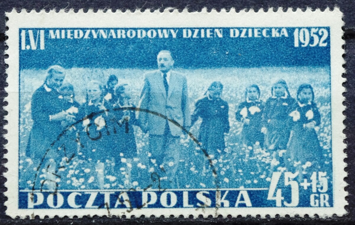 pašto ženklas, Lenkija, vaiko diena