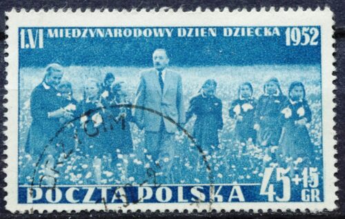 pašto ženklas, Lenkija, vaiko diena