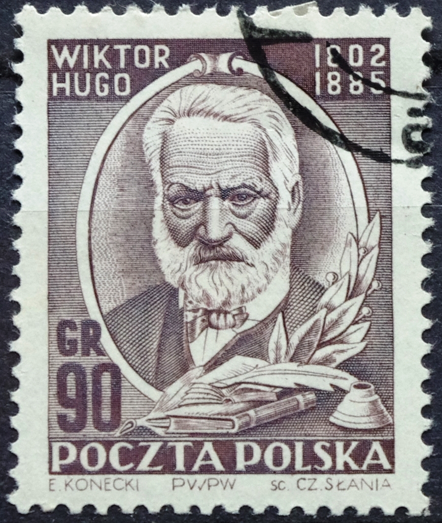 pašto ženklas, Lenkija, Viktoras Hugo