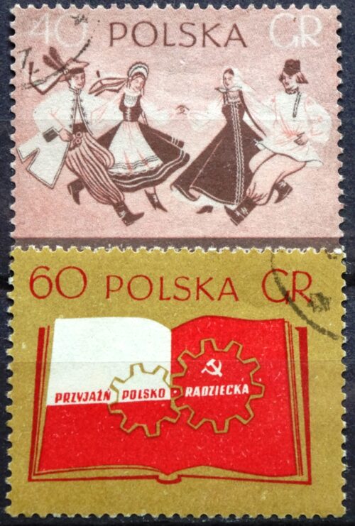 pašto ženklai, Lenkija, Lenkijos ir Sovietų Sąjungos draugystė