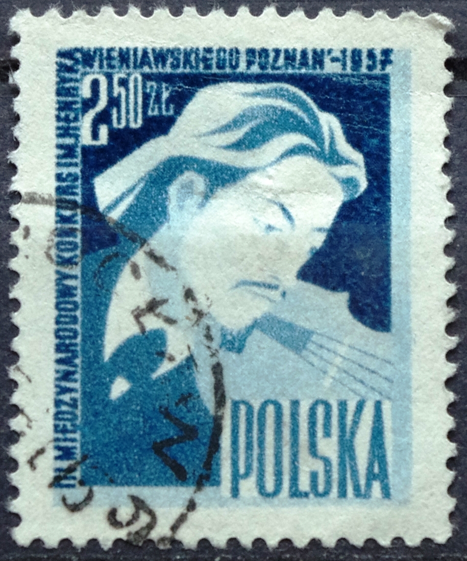 pašto ženklas, Lenkija, Henryk Wieniawski