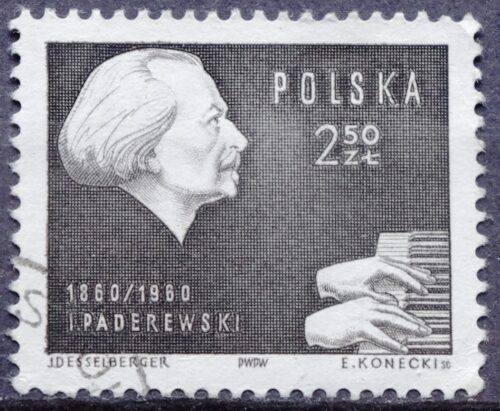pašto ženklas, Lenkija, Ignacy Paderewski