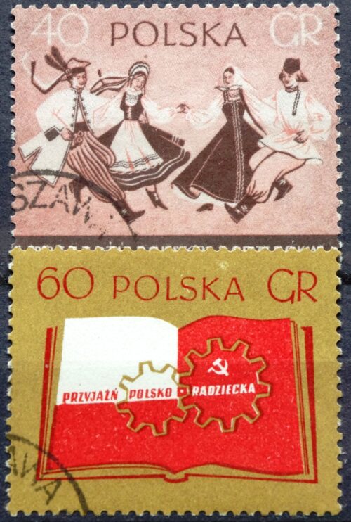 pašto ženklai, Lenkija, Lenkijos ir Sovietų Sąjungos draugystė