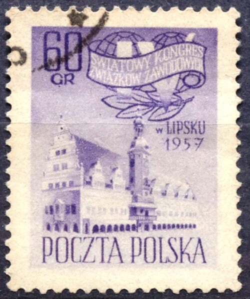 pašto ženklas, Lenkija, Leipcigo profesinė sąjunga