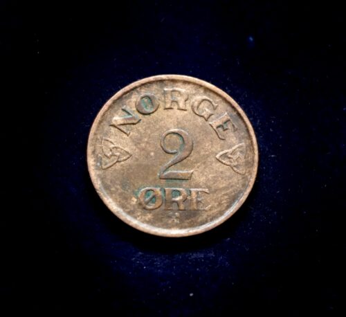 moneta, 2 erės, Norvegija