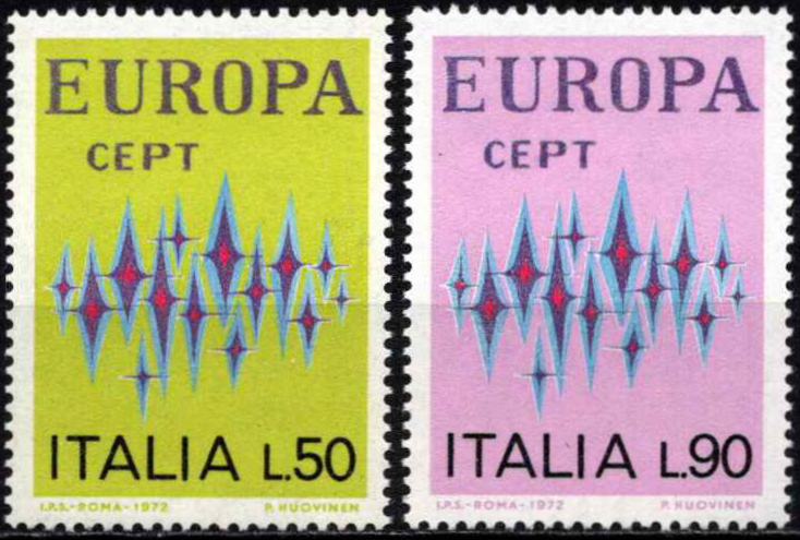 Italija, pilna serija, MiNr 1364-1365 MNH**
