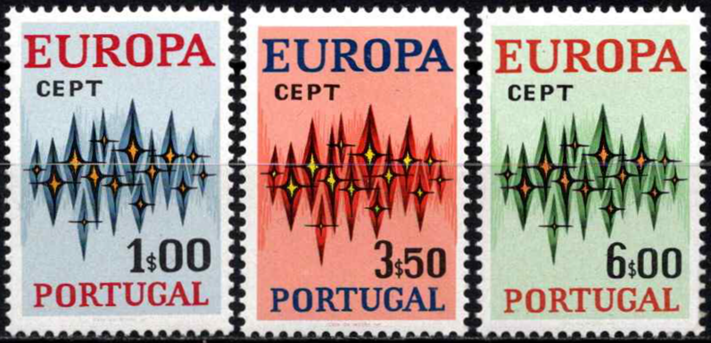 Portugalija, pilna serija, MiNr 1166-1168 MNH**