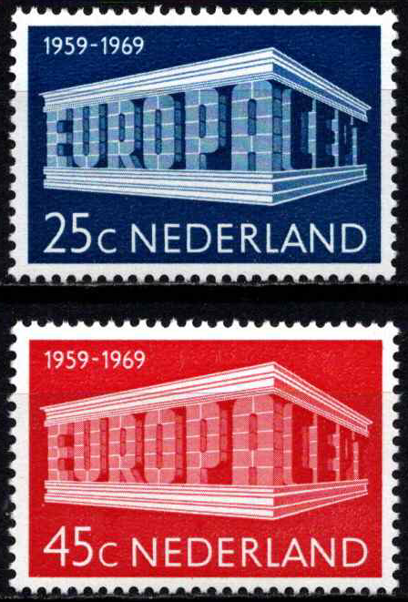 Nyderlandai, pilna serija, MiNr 920-921 MNH**