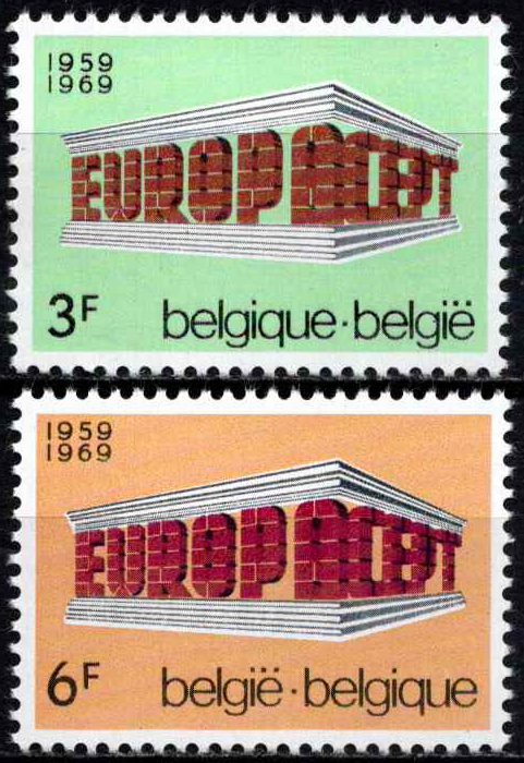 Belgija, pilna serija, MiNr 1546-1547 MNH**