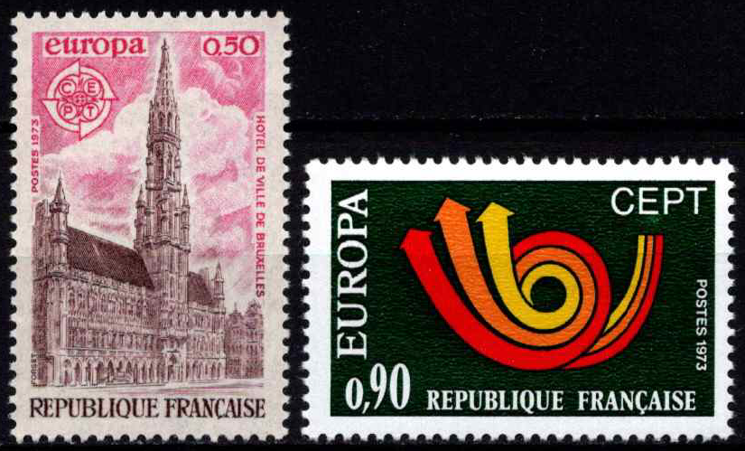 Prancūzija, pilna serija, MiNr 1826-1827 MNH**