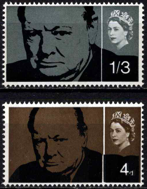 Didžioji Britanija, pilna serija, MiNr 384-385 MNH**