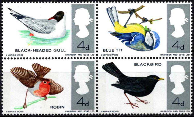 Didžioji Britanija, pilna serija, MiNr 425-428 MNH**