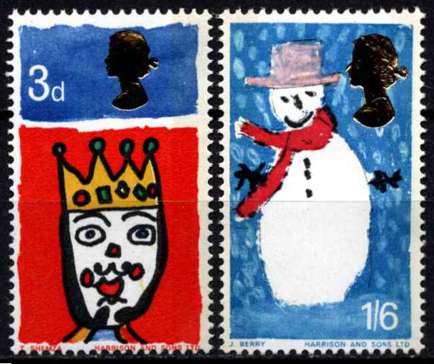 Didžioji Britanija, pilna serija, MiNr 442-443 MNH**