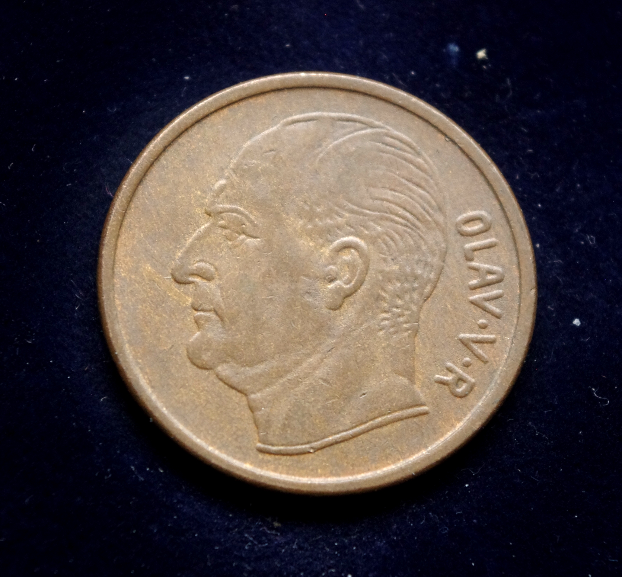 moneta, 5 erės, Norvegija, briedis