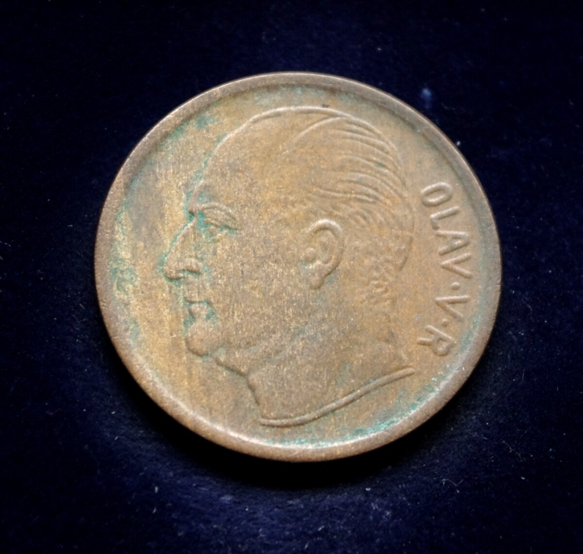 moneta, 5 erės, Norvegija, briedis