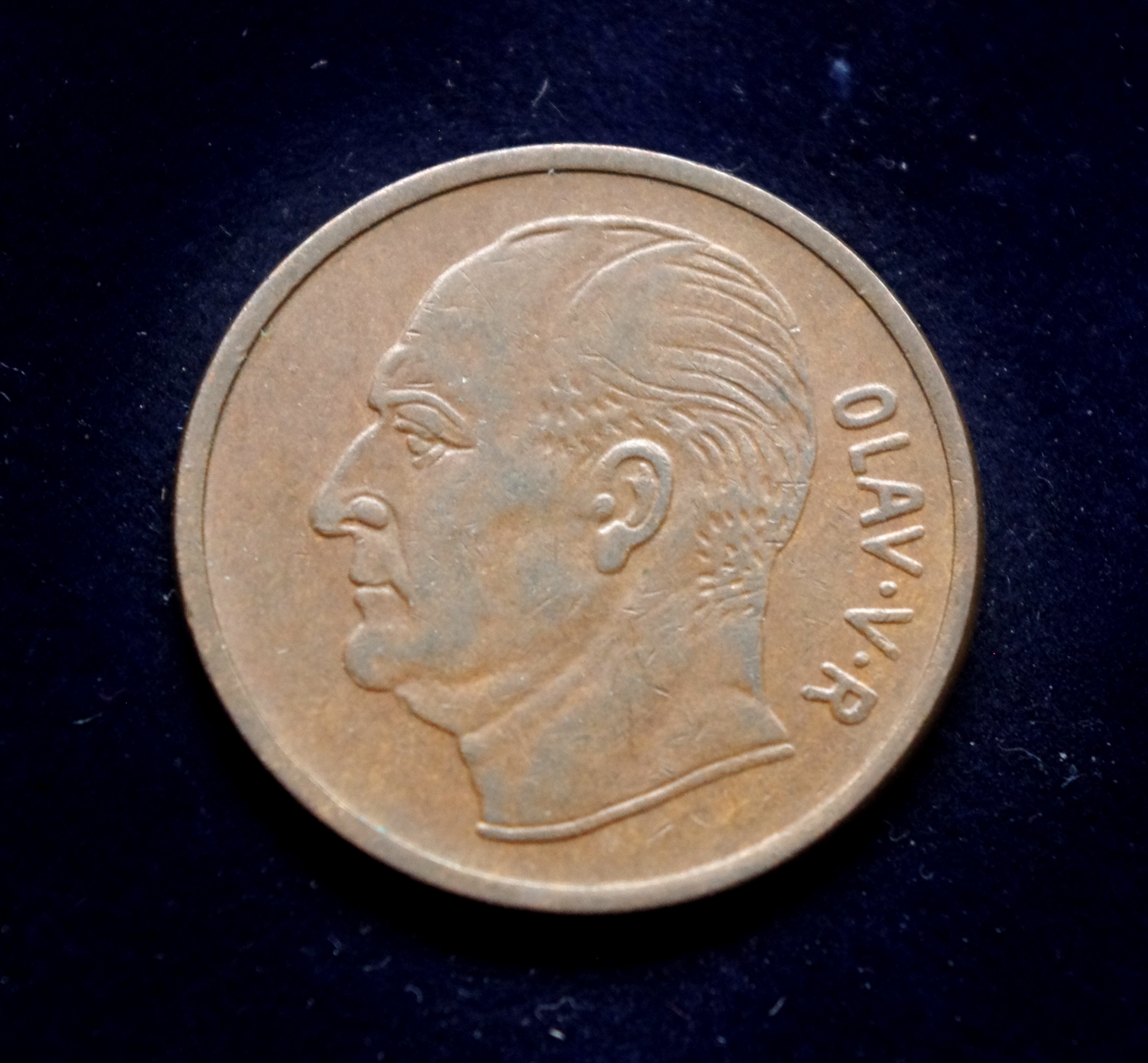 moneta, 5 erės, Norvegija, briedis