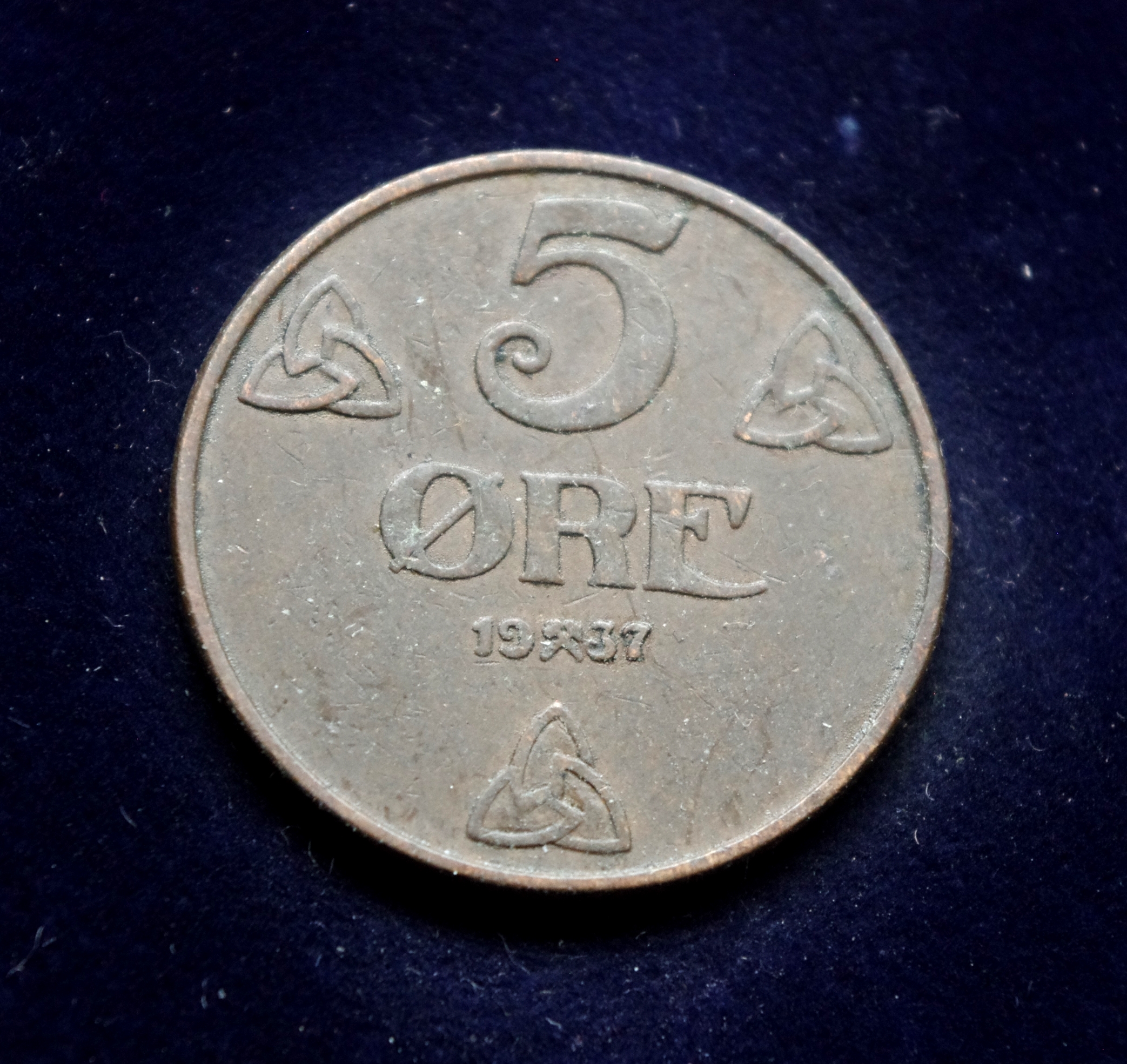 moneta, 5 erės, Norvegija